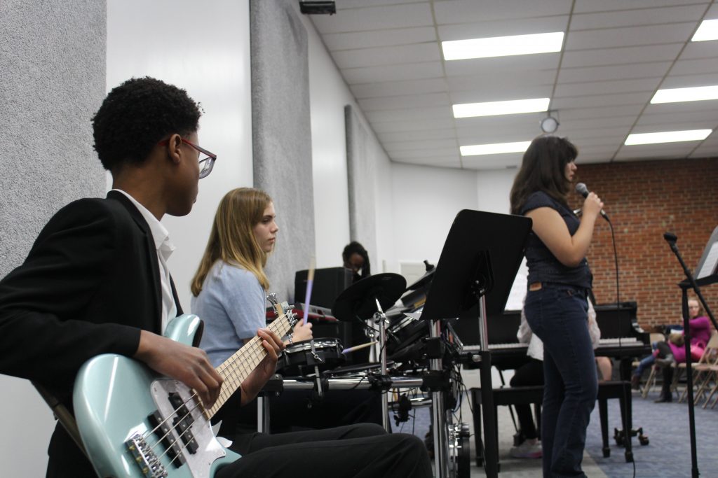 Student Ensembles performing at our annual winter recital at Stantons Sheet Music in Columbus, Ohio