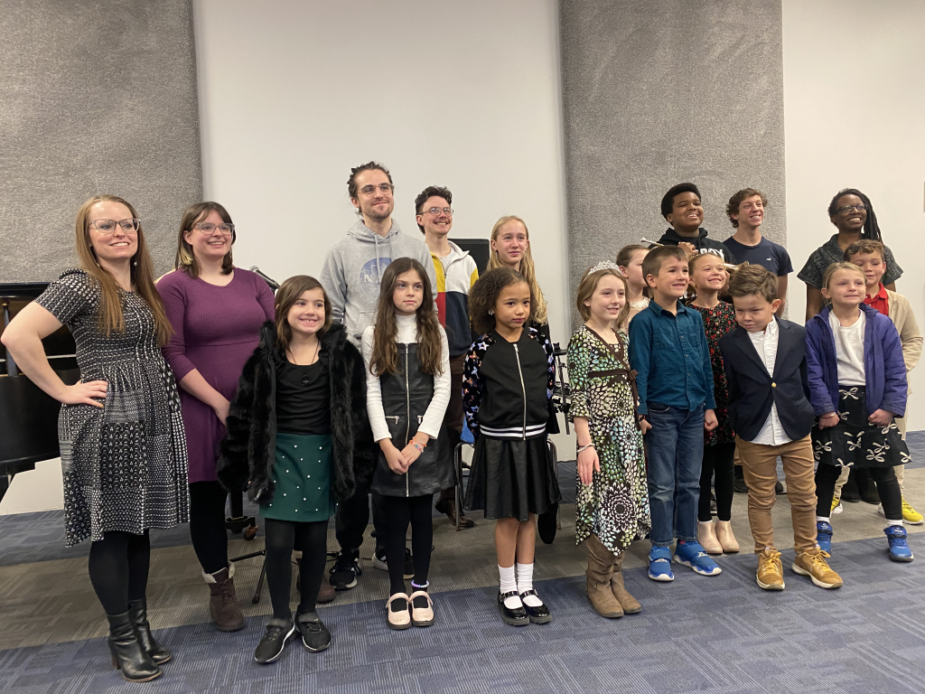 Students and families enjoying music lessons together at Chambers Music Studio in Columbus Ohio
