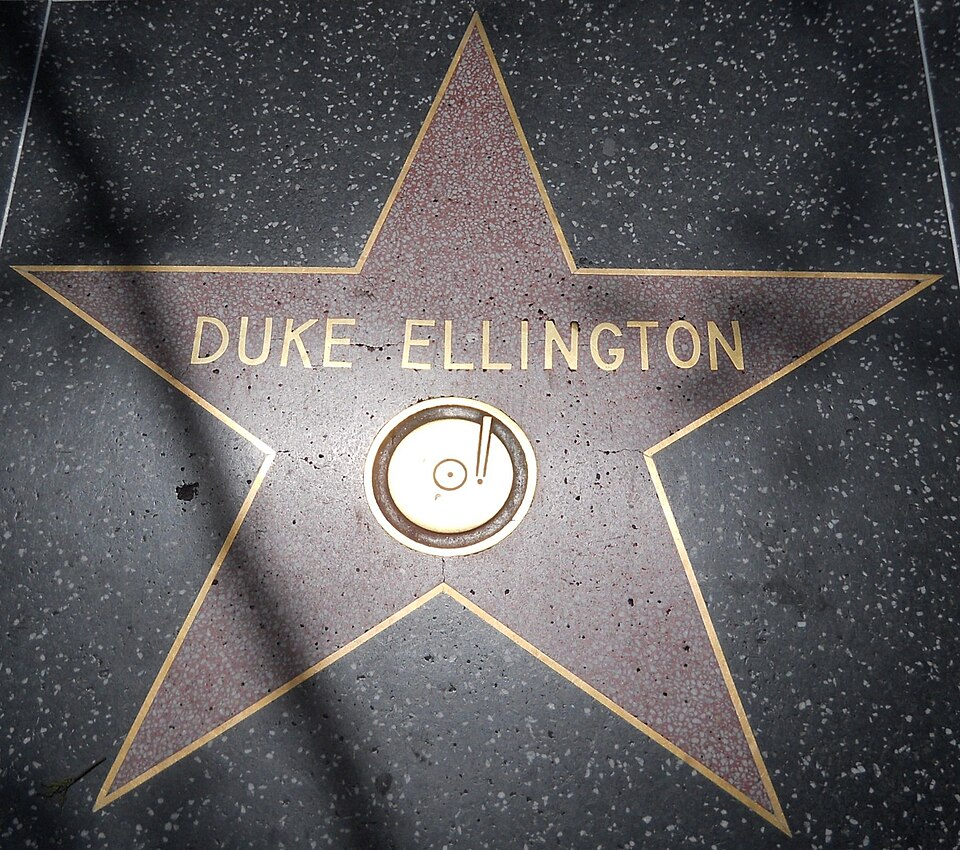 Duke Ellington star HWF Duke Ellington star HWF