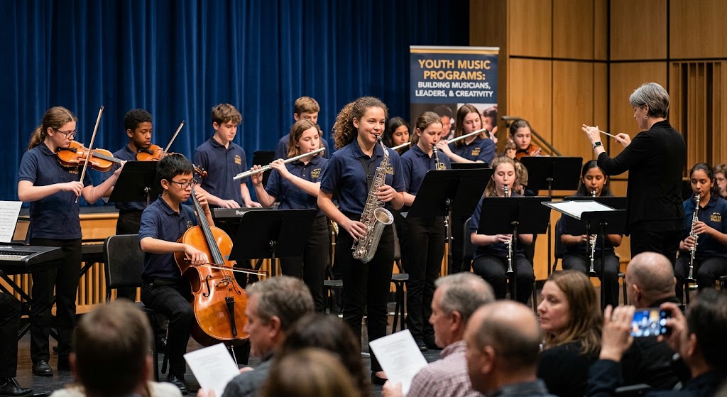 Music education pathway from early childhood through advanced music study