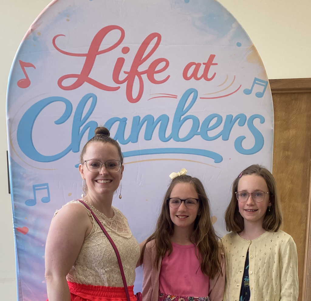 Student musician performing during the Life at Chambers Festival in Columbus, Ohio.